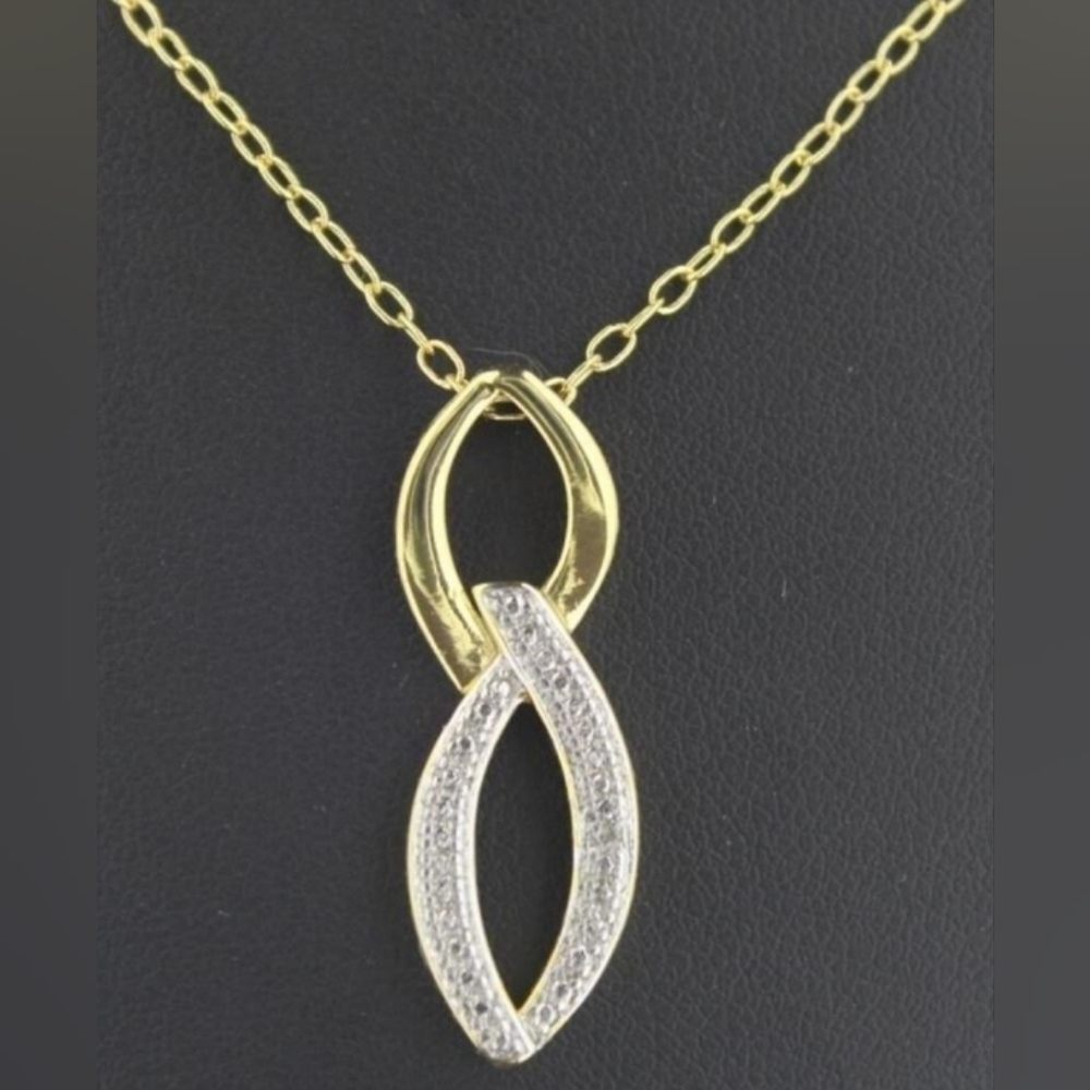 Lot#52 Diamond Accent Designer Pendant